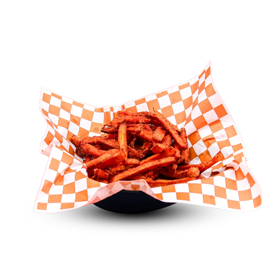 Süßkartoffelpommes bei Smash'n Bite